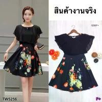 ราคา Garden Clothes ชุดเดรส DRESS เดรสแขนกุดลายดอก (1732225585931324095)