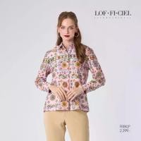 ราคา LOF-FI-CIEL Woman's shirt Pink grand palace garden เสื้อเชิ๊ตผู้หญิง แขนยาว สีชมพู FBBKLP (1731792575219075376)