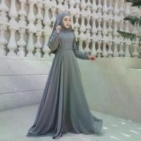 ราคา Dress ชุดเดรสไฮโซ เดรสยาวออกงาน ชุดเดรสสวยมาก เดรสมุสลิม ชุดนิกะห์ เจ้าสาวมุสลิมะห์ (1729636885782825105)