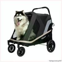 ราคา Nattapornshop987 แบบพกพา (รับ50kg) Ibiyaya Grand Cruise 4-wheel stroller รถเข็นสุนัข ใหม่ล่าสุด (1730341073735288944)