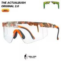 ราคา Pit Viper - The Actualbush Original, Ballistic Clear แว่นเซฟตี้ นิรภัย กันลม ปรับขาแว่นได้ ทนทานต่อแรงกระแทก (1731483437551027353)