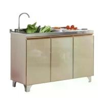 ราคา KOCH KITCHEN ตู้พร้อมซิงค์ 1 หลุมไม่มีที่พัก 120x50x80 ซม. BLINKS สีครีม (1/2) (1729713642303359858)