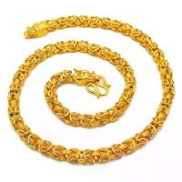 ราคา สร้อยคอหัวมังกร ทองเทียม กลวง มะกอก สร้อยคอผู้ชาย ย้อนยุค ครอบงำ ทองชุบทองแดง โซ่กระดูกงู 8mm (1731492253619489130)