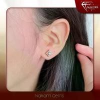 ราคา NG327 ต่างหูเพชรแท้ธรรมชาติ ทองแท้ 18K (1731288948887356879)