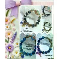 ราคา ข้อมือหินอเกต12×13มิล-หินตาเสือ12มิล ร้อยกับลูกปัดหินเนปาล โอม ติ้งดวงตาสวรรค์ตุรกี ข้อมือ18เซนต์ (1731732264399767650)