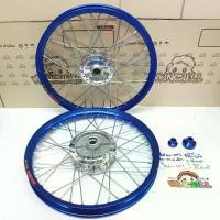 ราคา dollarShop125 คุณภาพรับประกันได้ YOSHI ชุดล้อ WAVE110i/ WAVE125 ปลาวาฬ/ DREAM SUPERCUB/ CZI ล้อโลสีน้ำเงิน+ดุมเดิม ขอบล้อ17 แถมบูชล้อหน้าNUI อะไหล่แต่งรถ110i ออกกำลังกาย Sport กีฬา กลางแจ้ง (173112428