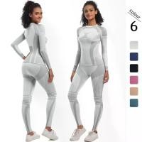 ราคา ชุดวอร์มแขนยาวสำหรับผู้หญิง, ชุดฟุตบอลฟุตบอล, เสื้อฟุตบอลลิเวอร์พูล, ถักไร้รอยต่อ, ยืดหยุ่นสูง, เหมาะสำหรับการเล่นสกี, วิ่ง, ฟิตเนส, โยคะ, ชุดสองชิ้น, สำหรับผู้หญิง ออกกำลังกาย กีฬา Sport (17315326488