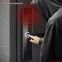 ราคา ปัจจุบัน Smart door lock for single door, aluminum door, wooden door lock, electric door lock IC card d0184 smart electronic door lock, digital door lock, electronic door lock, digital door lock (1731