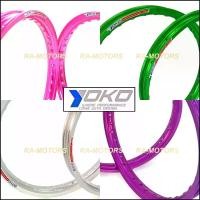 ราคา zmwhntSHOP26 แบบพกพา (E) YOKO โยโก วงล้อ อลูมิเนียม ขอบเรียบ 1.40 ขอบ 17 ของแท้ มีรับประกัน (ล้อโยโก ล้อขอบ17 ล้อมอไซ ล้อมอไซค์ ล้อมอเตอร์ไซค์ ล้อมอเตอร์ไซค์17 ล้อโล) Motorcycle รถ สายพาน (17317478110