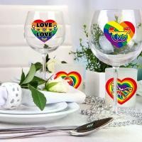 ราคา สติ๊กเกอร์ตกแต่งปาร์ตี้, ธีมเดือนแห่งความภาคภูมิใจ, การออกแบบพระอาทิตย์และดวงจันทร์สีรุ้ง, ป้าย, เหมาะสำหรับการปิดผนึกของขวัญ, สติ๊กเกอร์กาวหัวใจเทศกาลสีรุ้ง ตัว เปล่า เหรียญ โปรยทาน ถูก (173148623001