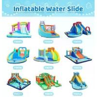 ราคา สนามเด็กเล่นกลางแจ้งผ้าอ็อกซ์ฟอร์ด ปราสาทกระโดดกลางแจ้ง เครื่องเล่นเป่าลม บ้านกระโดดเป่าลมพร้อมสไลเดอร์ Oxford Cloth Children's Outdoor Playground Outdoor Jumping Castle Bouncer (1732176102612634486)