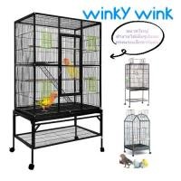ราคา จัดส่งจากกรุงเทพฯ Winky wink กรงนก กรงทรงบ้าน กรงเพาะนก กรงกระรอก เคลือบกันสนิม สัตว์เลี้ยง นกแก้ว สำหรับนกทุกขนาด ซันคอนัวร์ ค็อกคาเทล แอฟริกันเกรย์ รสชาติดี (1731292515821979304)