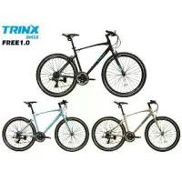 ราคา จักรยานไฮบริด TRINX FREE1.0 เฟรมอลูมิเนียม เกียร์21สปีด กลางแจ้ง Sport ออกกำลังกาย กีฬา (1730023680794135098)