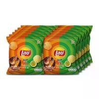 ราคา พร้อมส่ง-COD ขนม 5 บาท ยกแพ็ค 12 ซอง พร้อมส่ง สต๊อคแน่น เลย์ ฮานามิ ซีมาอน คอนเน่ ปูไทย ไดโนพาร์ค ทวิสโก้ ขนมกรอบๆ ขนมคบเคี้ยว (1730149164879153793)