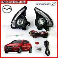 ราคา ncmfloSHOP37 แบบพกพา ไฟตัดหมอก MAZDA2 ปี 2015 2016 2017 2018 2019 มาสด้า2 ไฟสปอร์ตไลท์ คิ้วโครเมี่ยม แถมฟรี สายไฟ หลอดไฟ สวิตซ์ Car รถ รถจักร รถยนต์ กรีน Led ไฟหน้า (1731722066176608599)