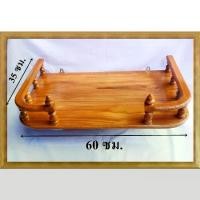 ราคา พร้อมส่งจากไทย หิ้งพระ หิ้งพระติดผนัง ชั้นวางพระ หิ้งพระไม้ หิ้งพระไม้สัก พระ ชั้นวางของ ไม้ ไม้สัก เฟอร์นิเจอร์ ขนาด 60x35 ซม. (1731301433412322857)