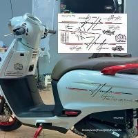 ราคา สติ๊กเกอร์ แต่งรถ ลายข้าง Giorno เซ็ท10ชิ้น ลายเส้น แนวเรียบๆคลีนๆ งานใส ติดกับรถได้ทุกสี ไม่มีขอบขาว จีออโน่ มอเตอร์ไซค์ sticker (1731641890608875303)