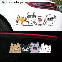 ราคา สติ๊กเกอร์ติดรถยนต์ ลายการ์ตูน น่ารัก สุนัข หมา แมว สติกเกอร์ แต่งรถ ติดกระจก ติดข้างรถ รถมอเตอร์ไซค์ PVC กันน้ำ ทนแดด (1732336504679729488)