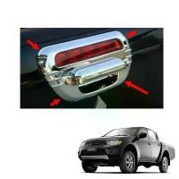 ราคา ฝาครอบมือจับประตูท้ายโครเมียม, อุปกรณ์ตกแต่งรถยนต์, สำหรับ Mitsubishi L200 / Triton 2006-2014, แต่งรถ, อุปกรณ์ภายนอก (1731383020944984233)