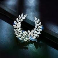 ราคา เข็มกลัดแหวนหญ้าวงมะกอก, ฝังทองแดง, เพทาย, สำหรับผู้หญิง, เครื่องประดับประณีตระดับไฮเอนด์, เหรียญ, ช่อดอกไม้แฟชั่น, เหมาะสำหรับเสื้อโค้ทและเสื้อกันหนาว, เข็มกลัด (1732332803693513620)