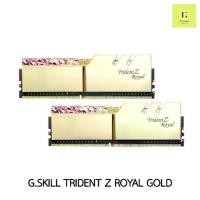 ราคา 32GB(16x2GB) BUS3600 RAM G.SKILL TRIDENT Z ROYAL GOLD RGB BUS 3600 แรม PC จีสกิล แรมจีสกิล สีทอง (1729715191277587246)