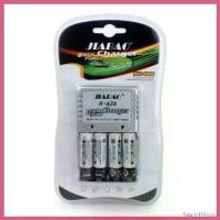 ราคา SweetStreet คุณภาพรับประกันได้ เครื่องชาร์จแบตเตอรี่ AA/AAA/9V ที่ชาร์จถ่าน พร้อมถ่านชาร์จ AA 4 ก้อนรุ่นA-636 Gadget (1730483039417240469)