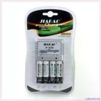 ราคา colonishop คุณภาพรับประกันได้ เครื่องชาร์จแบตเตอรี่ AA/AAA/9V ที่ชาร์จถ่าน พร้อมถ่านชาร์จ AA 4 ก้อนรุ่นA-636 gadget (1730452312072424426)