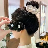 ราคา ผ้าโพกศีรษะดอกทานตะวัน, การออกแบบตาข่ายที่เรียบง่าย, กิ๊บติดผมหางม้าสูง, สำหรับเด็กผู้หญิง, กิ๊บติดผม Gadget Updo คงที่ซาลาเปา, กิ๊บติดผม (1732321504627231527)