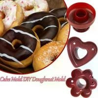 ราคา แม่พิมพ์โดนัท, เกรดอาหาร, เครื่องทำโดนัทขนม, แม่พิมพ์เค้ก DIY, รูปหัวใจ, Gadget ครัว, รูปดอกไม้, S8R3 (1731629429045430616)