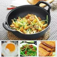 ราคา หม้อเหล็กหล่อ, ไม่เคลือบผิวและไม่ติด, หม้อหุงข้าว, หม้อทำอาหารในครัว, กระทะเหล็กหล่อ, เครื่องครัว, กระทะ, เหมาะสำหรับทอด (1730970781346400671)