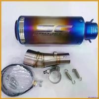 ราคา thioketshop ปัจจุบัน สลิปออน กับ ปลายท่อ SC สีดำ สำหรับ Kawasaki Ninja 250-300 และ Z250-300 สแตนเลส มอเตอร์ไซค์ Motorcycle รถ (1730704321699023828)