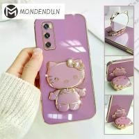 ราคา เคสสำหรับ Vivo V23E 5G 4G V23 5G V20 SE V20 Pro V20 2021 เคสพร้อมขาตั้ง Hello Kitty เคสโทรศัพท์ทรงสี่เหลี่ยมสีทึบแฟชั่น ฝาหลังสำหรับเด็กผู้หญิง (1729606108988541886)