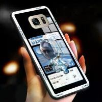 ราคา เคสโทรศัพท์ Samsung S7 S7 เคสแบน/S7EDGE เคสกระจกนิรภัยเคลือบเงา เคสกันกระแทก (1729690555070909061)
