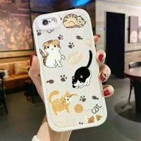 ราคา เคส iphone 6 6S+/I6+/6s Cat ดีไซน์ใหม่ เคสโทรศัพท์หนัง ซิลิโคนนิ่ม ป้องกันการตก เคสโทรศัพท์กันกระแทกพร้อมฝาปิดเลนส์เต็ม เคสป้องกันกล้อง (1729677947332955070)