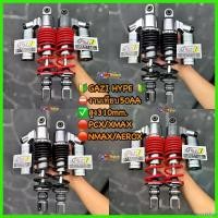 ราคา monoceshop ความคงทน โช๊คแก๊สซี่ (ตัวTOP)งานเทียบ50AA GAZI HYPER HACKER ใส่ XMAX/PCX/Drone/ Nmax20/AEROXสูง310มิล.#โช๊คแก๊สซี่ #งานเทียบ มี โอไฟ 2 ตา แต่ง สวย มอเตอร์ไซค์ Motorcycle (173031658911750836