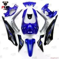 ราคา ใช้งานได้ PUGParts ชุดสีWave110i LED ปี2019-2020 และ 2021-2023 (ชุด12ชิ้น) สีน้ำเงินแก้วท้ายดำกลางเทา ชุดสีเวฟ110iLED ชุดสีเวฟ110i led ชุดสีเวฟ110i led2019 ชุดสีเวฟ110i 2021 มอเตอร์ไซค์ Motorcycle (17