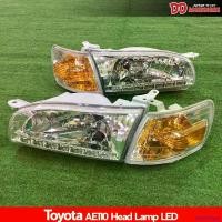 ราคา TasteTemple คุณภาพรับประกันได้ ใหม่ล่าสุดไฟหน้า AE110 AE111 EE110 EE111 โคมขาว LED พร้อมไฟมุมขาว มอเตอร์ไซค์ Motorcycle หลอดไฟ (1730900180694239639)