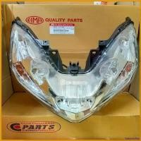 ราคา teleomshop ปัจจุบัน Click125i headlight, year 15 led model, click 125i LED headlight 2015 with light pole and HMA bulb #2007-093-00 ไฟหน้า มอเตอร์ไซค์ Motorcycle หลอดไฟ ไฟหรี่ หลีด กระพริบ (1730757403