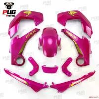 ราคา แบบพกพา PUGParts ชุดสี MSX ตัวเก่า ชุดสีMSX 125 รุ่นแรก ปี2012-2015 (ชุด10ชิ้น) สีชมพูแก้ว เฟรม MSX msxตัวเก่า มอเตอร์ไซค์ Motorcycle (1731737678650575654)
