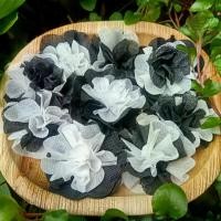 ราคา กระดาษสาห่อเหรียญโปรยทาน รุ่นขาวดำ1,000แผ่น พร้อมหนังยาง มี10ถุง ถุงละ100แผ่น ใช้พับใส่เหรียญโปรยทานงานทำบุญ งานศพ จัดส่งเฉพาะจุด stamp อุปกรณ์ การเรียน เครื่องเขียน น่ารัก ๆ เขียน แท่ง ซิลิโคน (17320