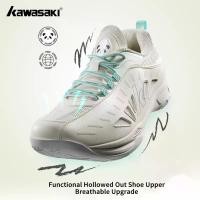 ราคา รองเท้าผ้าใบ Kawasaki, รองเท้าผู้หญิงและผู้ชาย, ดีไซน์แบดมินตัน, แพนด้าจีน Kawasaki K2B51-B3327, กันลื่น, สไตล์ย้อนยุค (1731629541482661367)