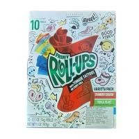 ราคา [จัดส่งทันที] Fruit Roll Ups Fruit Snack 10 Rolls142 grams Variety Pack ขนม usa ขนมนำเข้าจากอเมริกา ขนมม้วนผลไม้ (1732142656814221642)