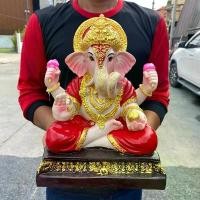 ราคา แท้!!!! พระพิฆเนศปางเศรษฐี กว้าง9นิ้ว สูง12นิ่ว ชุดสีแดง ชุดบูชาหิ้งพระ หิ้ง พระแม่ลักษมี เหรียญ หลวงปู่ โต๊ะทำงาน สุขภาพ พระแก้วมรกต mut พระพิฆเนศปางสิทธิคณปติ พระปาง เปิด อาร์ต (1731947130732841806)