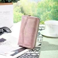 ราคา กระเป๋าสตางค์ผู้หญิง แบบสั้น ช่องใส่บัตรหลายใบ คลัตช์ กระเป๋า สตางค์ สะพาย ได้ กระเป๋า สตางค์ คุโร มิ กระตัง การ์ด โฮล เดอร์ ซื้อเลย์ แลก กระเป๋า bt 21 money bag mo (1732126499504294084)