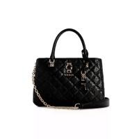 ราคา Guess กระเป๋า รุ่น GG952206 BESSEY LUXURY SATCHEL สีดำ (1731322927841446662)