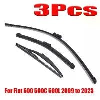 ราคา ชุดปัดน้ำฝนด้านหน้าและด้านหลัง, ใหม่, 3 ชิ้น, สำหรับ Fiat 500 500C 500L (2009 ถึง 2023), กระจกหน้ารถ, กระจกหน้ารถ, รางท้าย, แปรงหน้าต่าง, อะไหล่รถยนต์ ที่ ปัด น้ําฝน รถ ยนต์ (1731314087911392836)