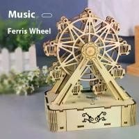 ราคา กล่องดนตรีชิงช้าสวรรค์, ของเล่น DIY, วัสดุ DIY แฮนด์เมดสำหรับเด็ก, ของขวัญวันเกิด, พร้อมเสียงเพลง (1731298798213170255)