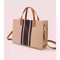 ราคา [ส่งฟรี] porpuii shop : กระเป๋าผ้าแคนวาสเนื้อหนา ทรงแข็ง ตั้งได้ มีฐานรองก้นกระเป๋า สามารถใส่เอกสาร โน๊ตบุ๊ค แท็บเล็ตได้ (1731882293542685503)