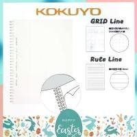ราคา ส่งฟรี. สมุดโน้ต Kokuyo Campus รุ่น Soft Ring Notebook เส้นจุด และ เส้นบรรทัด 80 แผ่น (1731426515663226341)