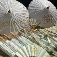 ราคา ของชำร่วยงานแต่ง ชุดพรี่เมี่ยม level glod. ของที่ระลึก ร่ม พัดธีมสีขาว (1731243920690219799)